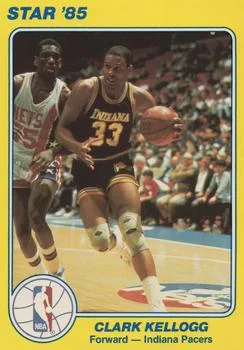 1984-85 Star Court Kings Clark Kellogg #20 card image