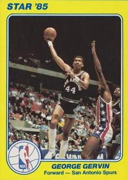 1984-85 Star Court Kings George Gervin #25 card image