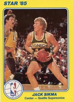 1984-85 Star Court Kings Jack Sikma #21 card image