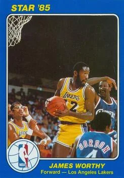 1984-85 Star Court Kings James Worthy #49 card image
