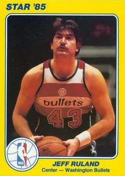 1984-85 Star Court Kings Jeff Ruland #2 card image