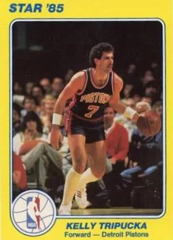 1984-85 Star Court Kings Kelly Tripucka #5 card image