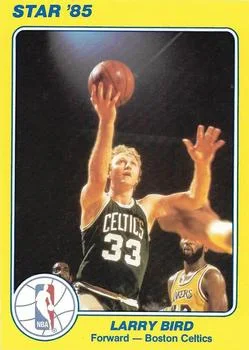 1984-85 Star Court Kings Larry Bird #18 card image