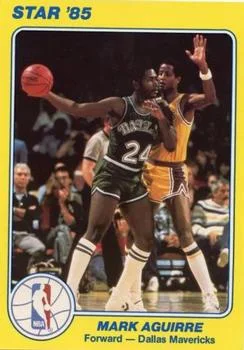 1984-85 Star Court Kings Mark Aguirre #3 card image