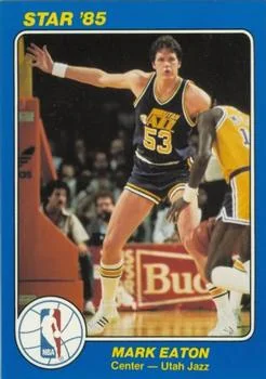 1984-85 Star Court Kings Mark Eaton #32 card image