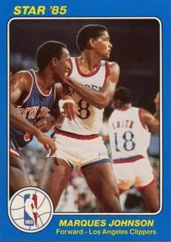1984-85 Star Court Kings Marques Johnson #48 card image