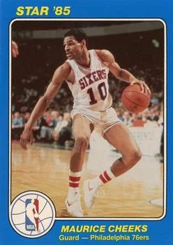 1984-85 Star Court Kings Maurice Cheeks #29 card image