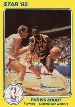 1984-85 Star Court Kings Purvis Short #10 card image