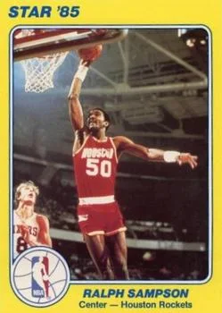 1984-85 Star Court Kings Ralph Sampson #14 card image