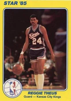1984-85 Star Court Kings Reggie Theus #16 card image