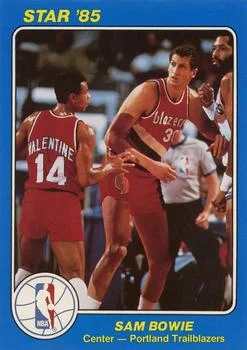 1984-85 Star Court Kings Sam Bowie #44 card image