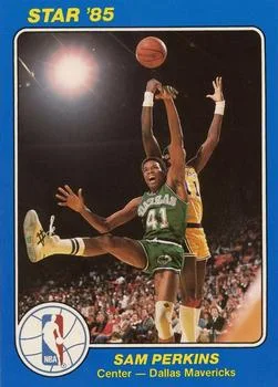 1984-85 Star Court Kings Sam Perkins #33 card image