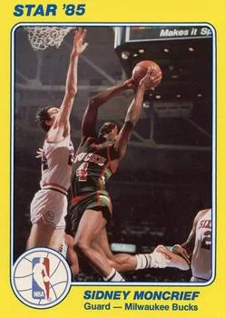 1984-85 Star Court Kings Sidney Moncrief #7 card image