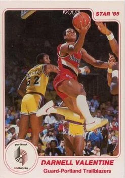1984-85 Star Darnell Valentine #171 card image