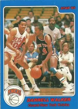 1984-85 Star Darrell Walker #36 card image