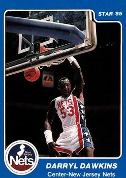 1984-85 Star Darryl Dawkins #88 card image