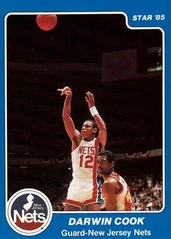 1984-85 Star Darwin Cook #90 card image