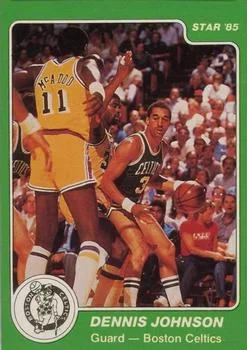 1984-85 Star Dennis Johnson #6 card image