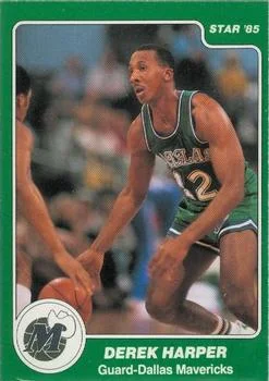 1984-85 Star Derek Harper #255 card image