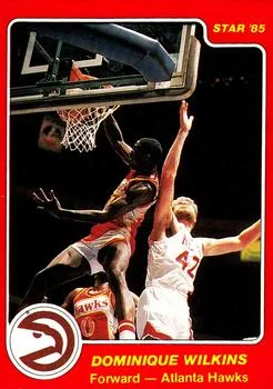 1984-85 Star Dominique Wilkins #76 card image
