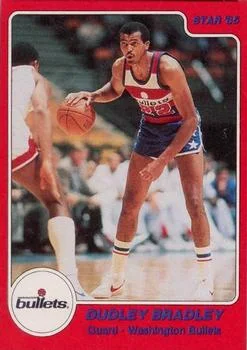 1984-85 Star Dudley Bradley #187 card image