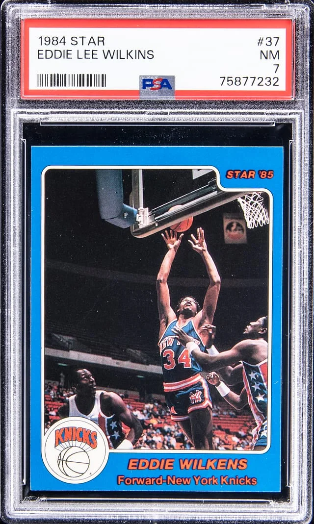 1984-85 Star Eddie Lee Wilkins #37 card image
