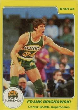 1984-85 Star Frank Brickowski #115 card image
