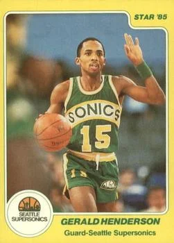 1984-85 Star Gerald Henderson #116 card image
