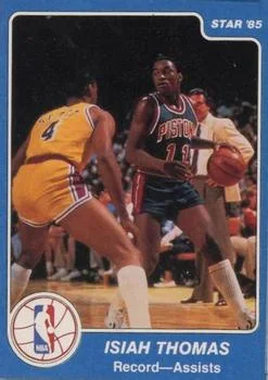 1984-85 Star Isiah Thomas SA #287 card image