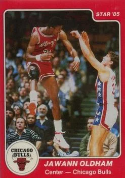 1984-85 Star Jawann Oldham #110 card image