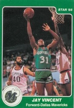 1984-85 Star Jay Vincent #260 card image