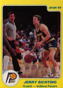 1984-85 Star Jerry Sichting #58 card image
