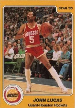 1984-85 Star John Lucas #242 card image