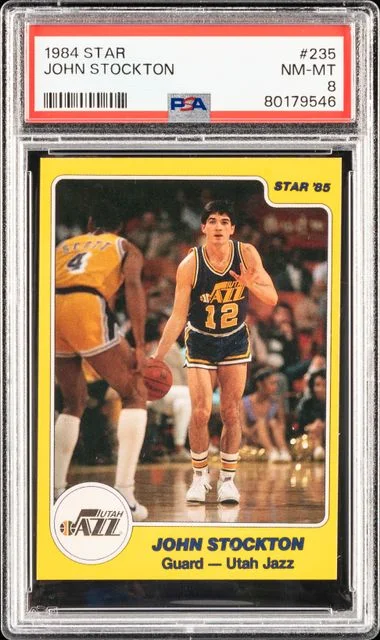 1984-85 Star John Stockton #235 card image