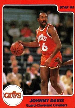 1984-85 Star Johnny Davis #216 card image