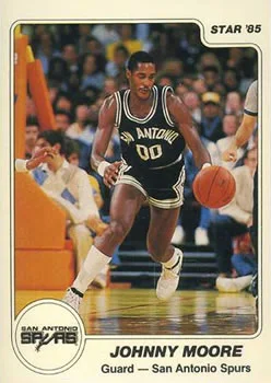 1984-85 Star Johnny Moore #72 card image