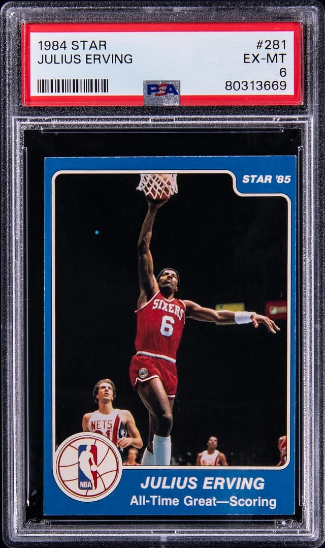 1984-85 Star Julius Erving #281 card image