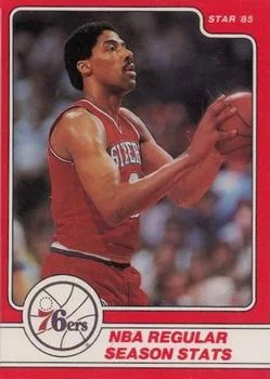 1984-85 Star Julius Erving Julius Erving NBA Regular Season Stats #2 card image