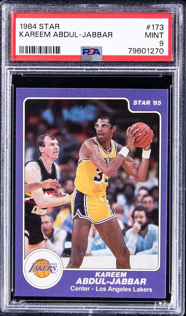 1984-85 Star Kareem Abdul-Jabbar #173 card image