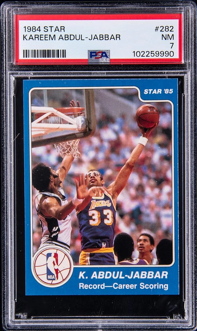 1984-85 Star Kareem Abdul-Jabbar #282 card image