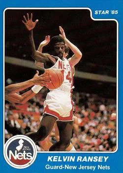 1984-85 Star Kelvin Ransey #95 card image