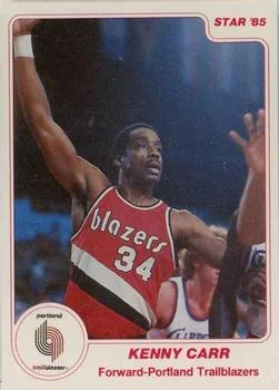 1984-85 Star Kenny Carr #163 card image
