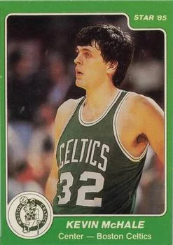 1984-85 Star Kevin McHale #9 card image