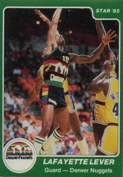 1984-85 Star Lafayette Lever #144 card image