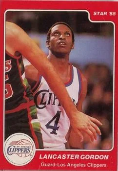 1984-85 Star Lancaster Gordon #18 card image