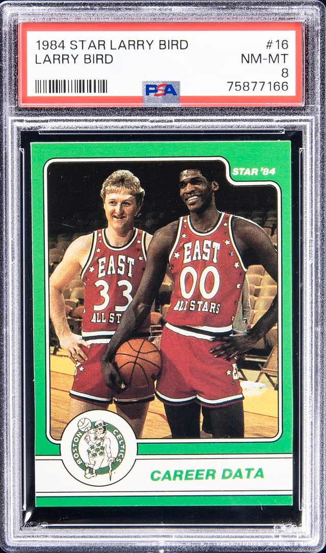 1984-85 Star Larry Bird #16 card image