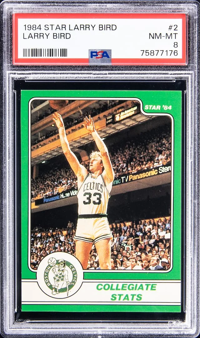 1984-85 Star Larry Bird #2 card image