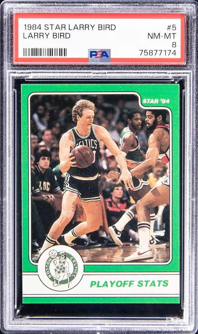 1984-85 Star Larry Bird #5 card image