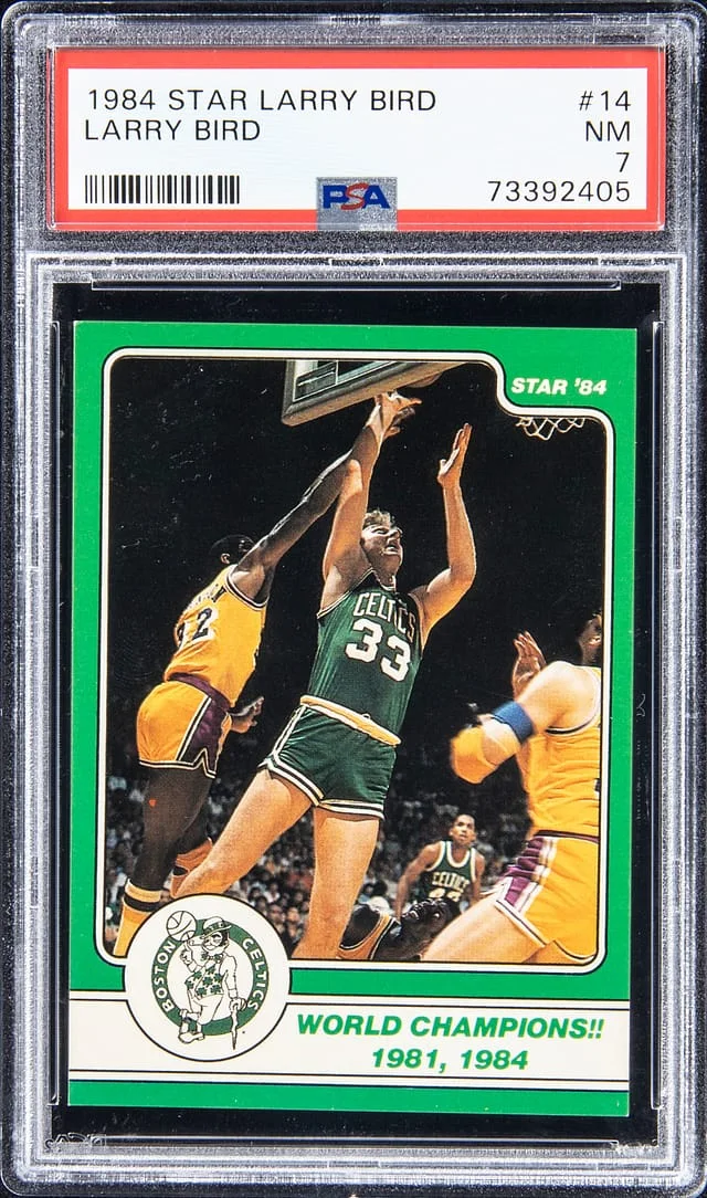 1984-85 Star Larry Bird Larry Bird #14 card image