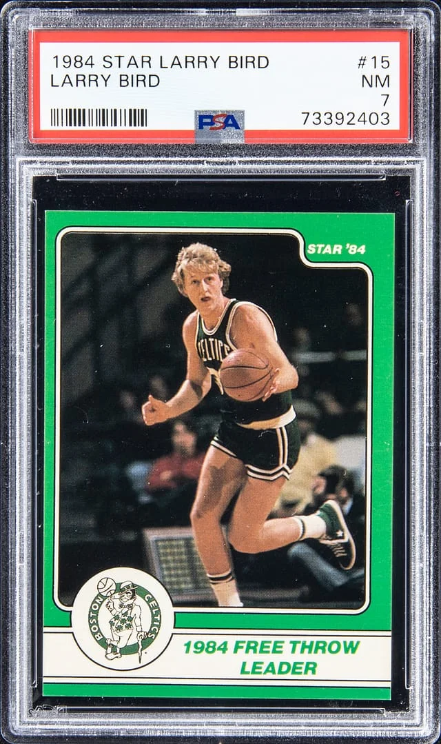 1984-85 Star Larry Bird Larry Bird #15 card image